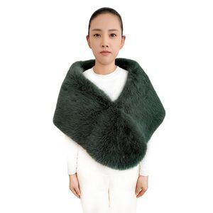 6942 Women's Winter Wedding Party Evening Shawl Boa Wrap Stole Long Pile